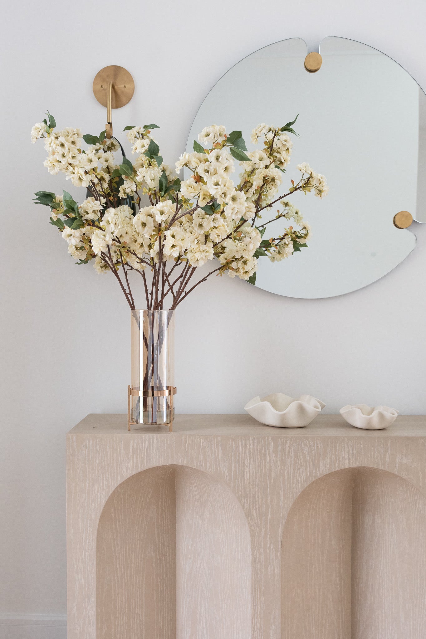 Amber Cherry Blossoms